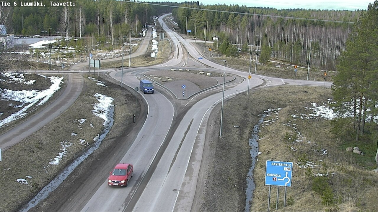 Kelikamerat Kuva Tie 6 Luumäki, Taavetti, Luumäki, Etelä-Karjala