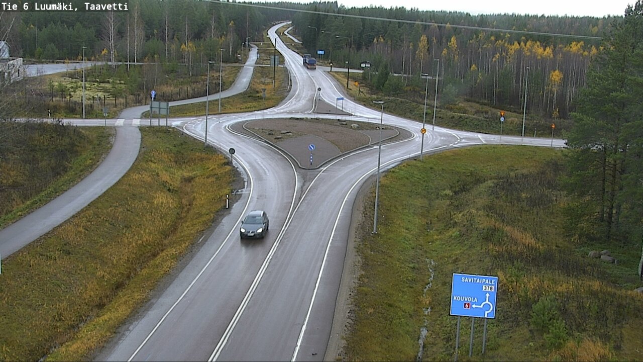 Kelikamerat Kuva Tie 6 Luumäki, Taavetti, Luumäki, Etelä-Karjala