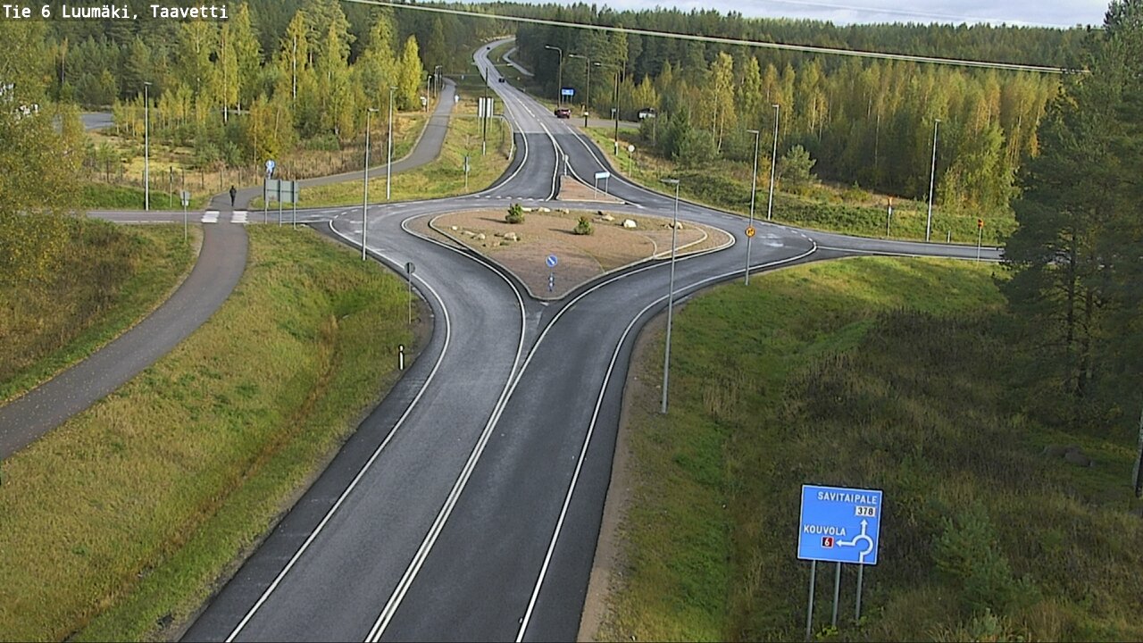Kelikamerat Kuva Tie 6 Luumäki, Taavetti, Luumäki, Etelä-Karjala