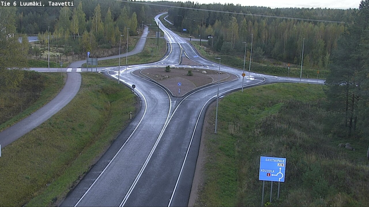 Weather Camera Image Road 6 Luumäki, Taavetti, Luumäki, Etelä-Karjala