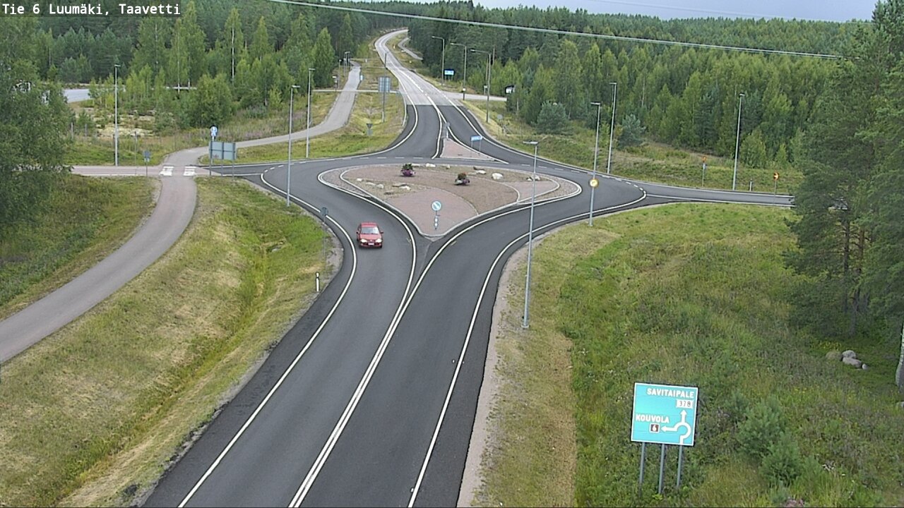 Kelikamerat Kuva Tie 6 Luumäki, Taavetti, Luumäki, Etelä-Karjala