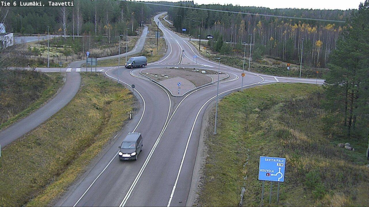 Kelikamerat Kuva Tie 6 Luumäki, Taavetti, Luumäki, Etelä-Karjala