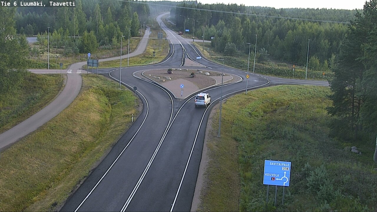 Weather Camera Image Road 6 Luumäki, Taavetti, Luumäki, Etelä-Karjala