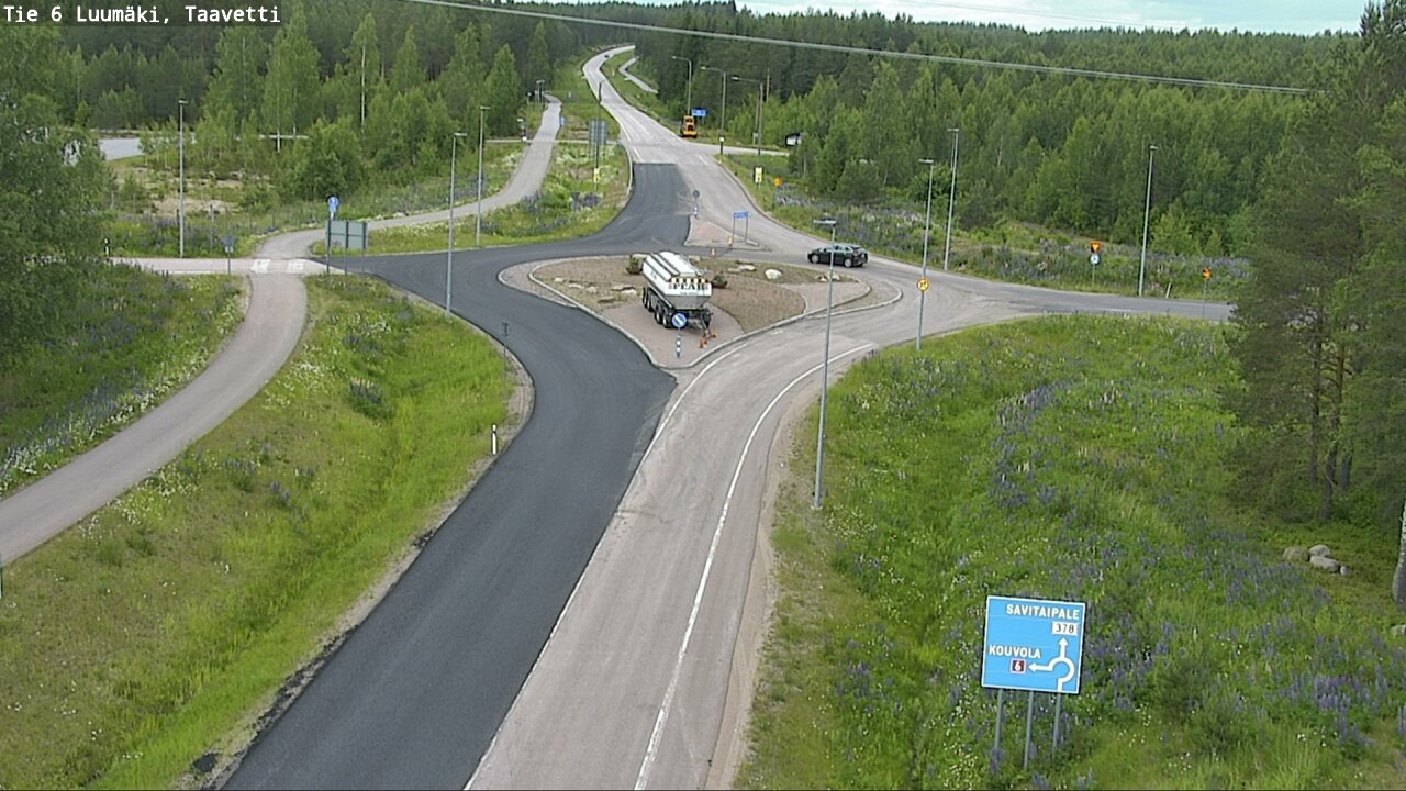 Kelikamerat Kuva Tie 6 Luumäki, Taavetti, Luumäki, Etelä-Karjala