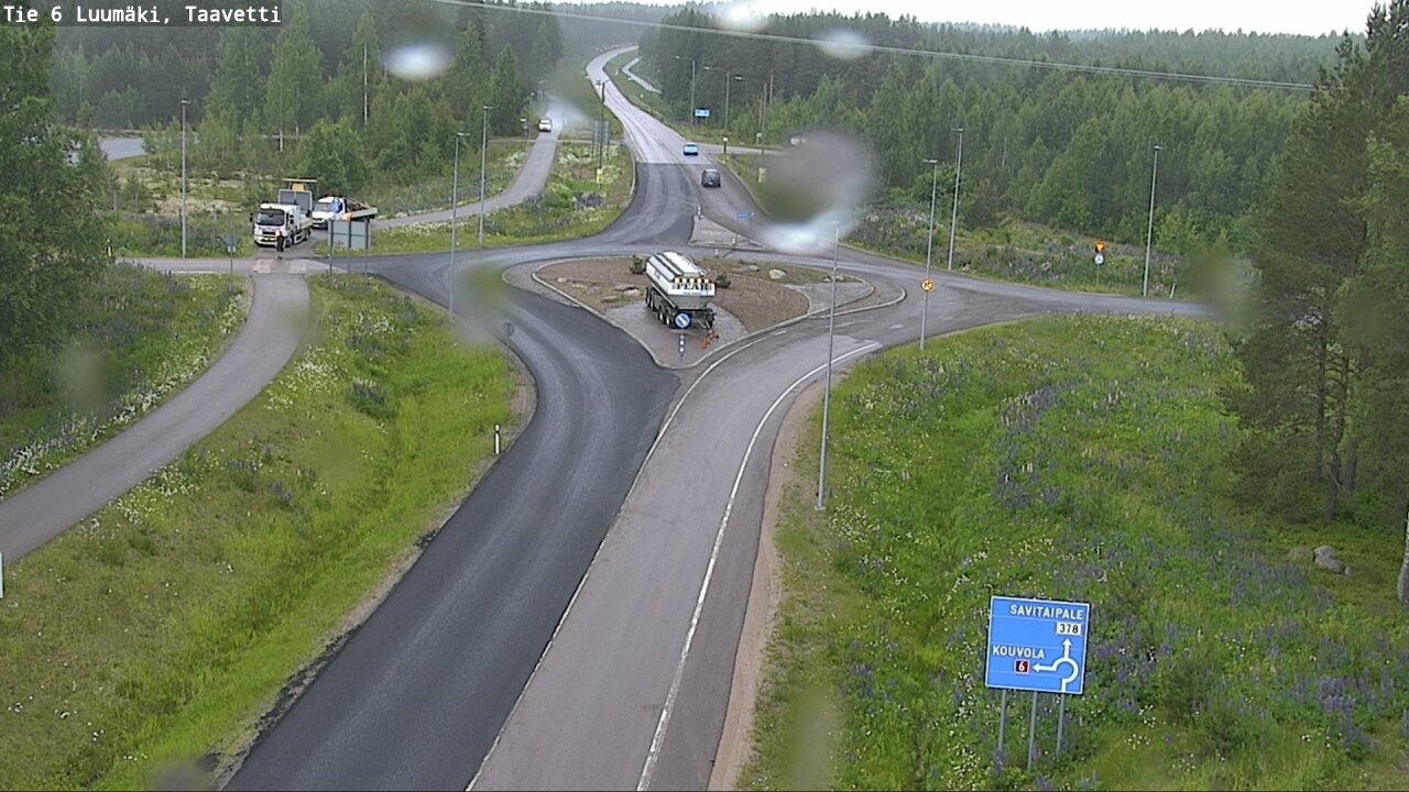 Kelikamerat Kuva Tie 6 Luumäki, Taavetti, Luumäki, Etelä-Karjala