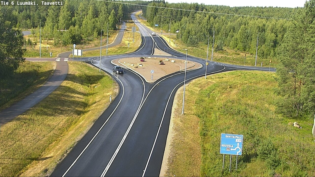Kelikamerat Kuva Tie 6 Luumäki, Taavetti, Luumäki, Etelä-Karjala