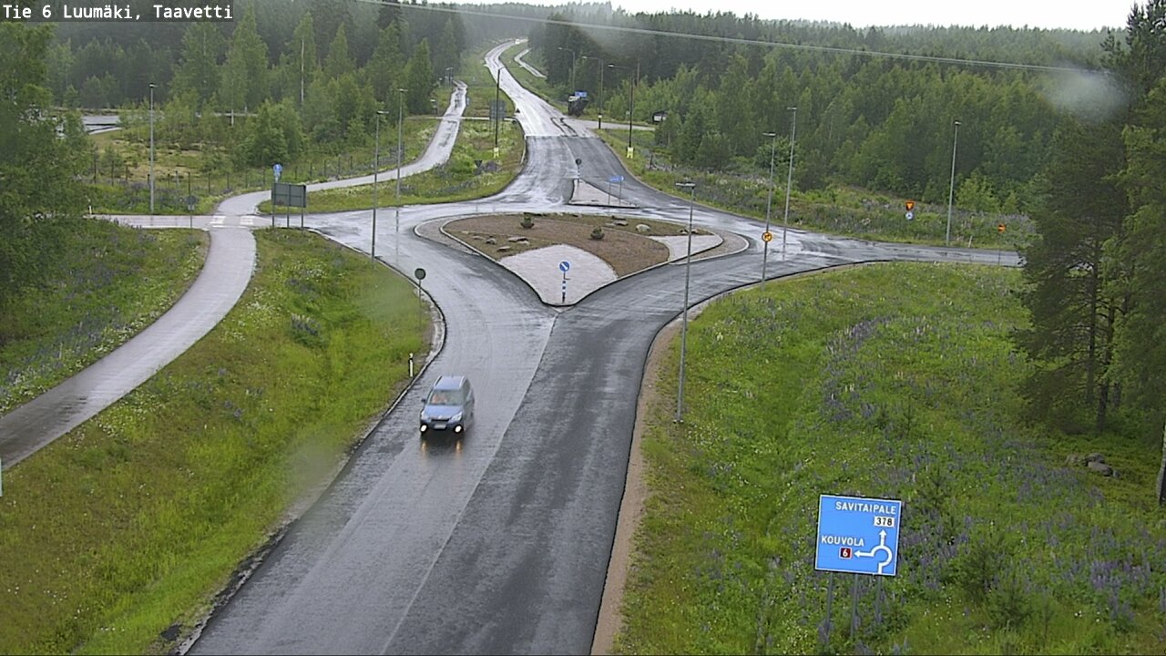 Kelikamerat Kuva Tie 6 Luumäki, Taavetti, Luumäki, Etelä-Karjala