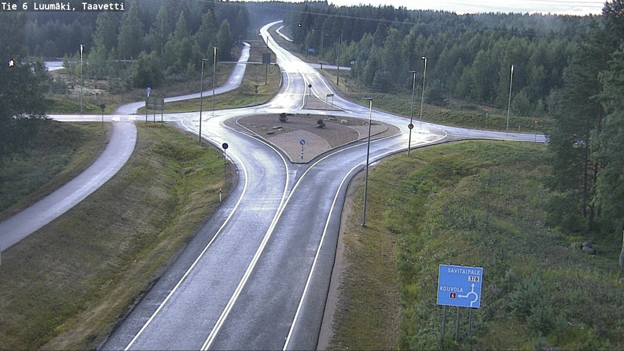 Kelikamerat Kuva Tie 6 Luumäki, Taavetti, Luumäki, Etelä-Karjala