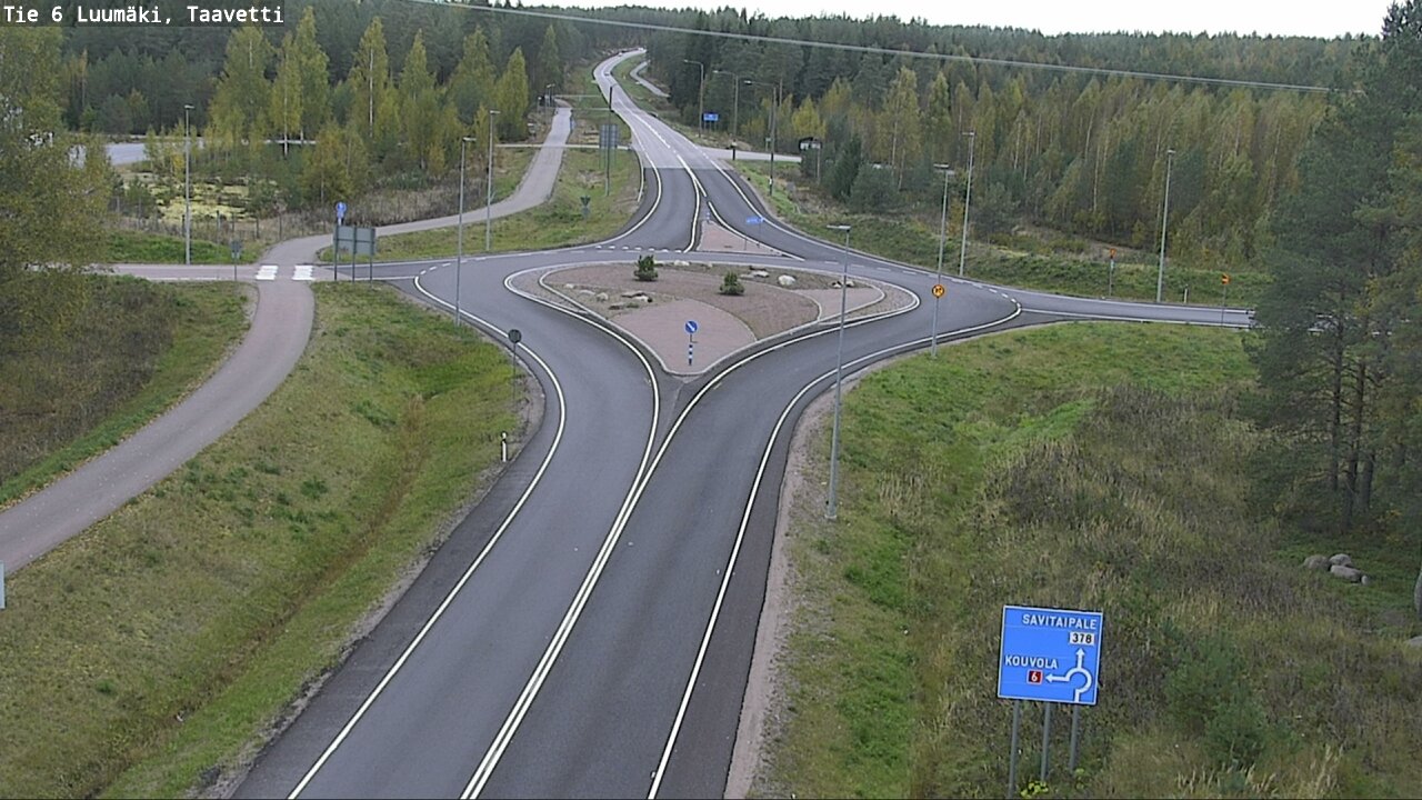 Kelikamerat Kuva Tie 6 Luumäki, Taavetti, Luumäki, Etelä-Karjala