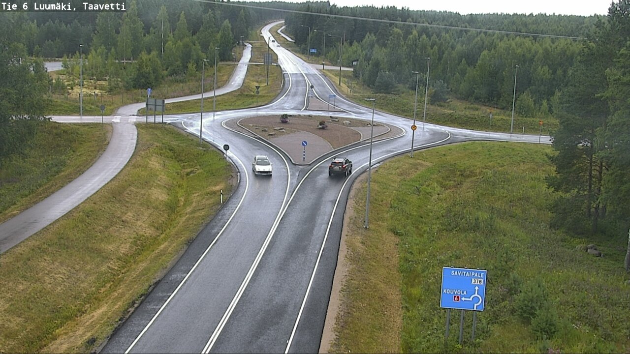 Kelikamerat Kuva Tie 6 Luumäki, Taavetti, Luumäki, Etelä-Karjala