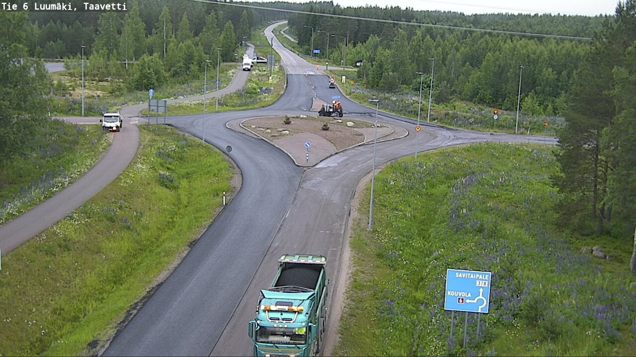 Kelikamerat Kuva Tie 6 Luumäki, Taavetti, Luumäki, Etelä-Karjala