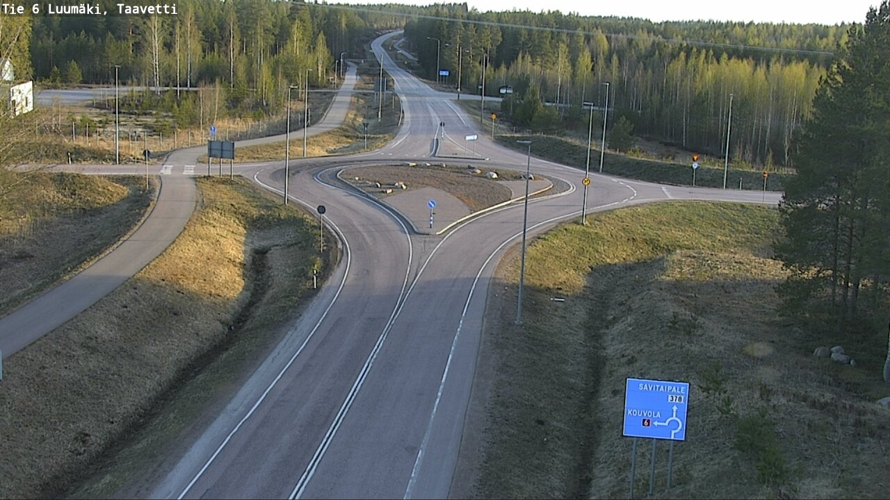 Kelikamerat Kuva Tie 6 Luumäki, Taavetti, Luumäki, Etelä-Karjala