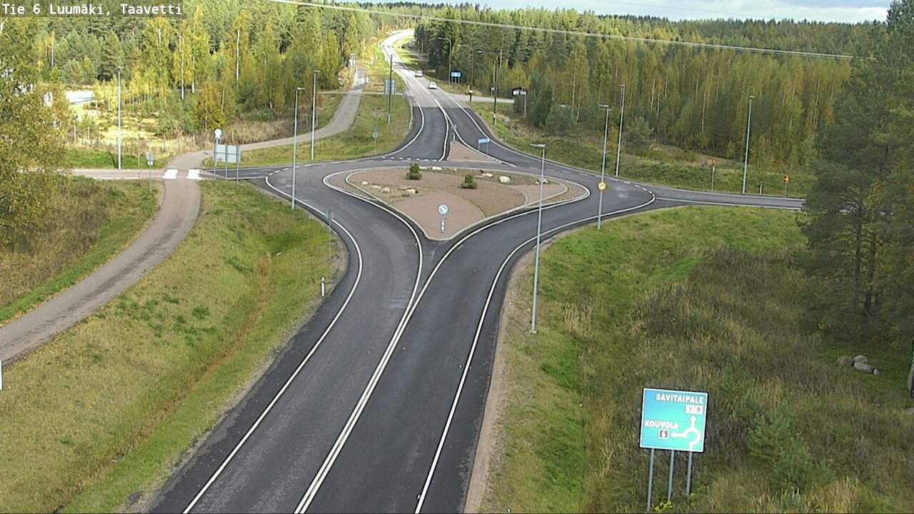 Kelikamerat Kuva Tie 6 Luumäki, Taavetti, Luumäki, Etelä-Karjala