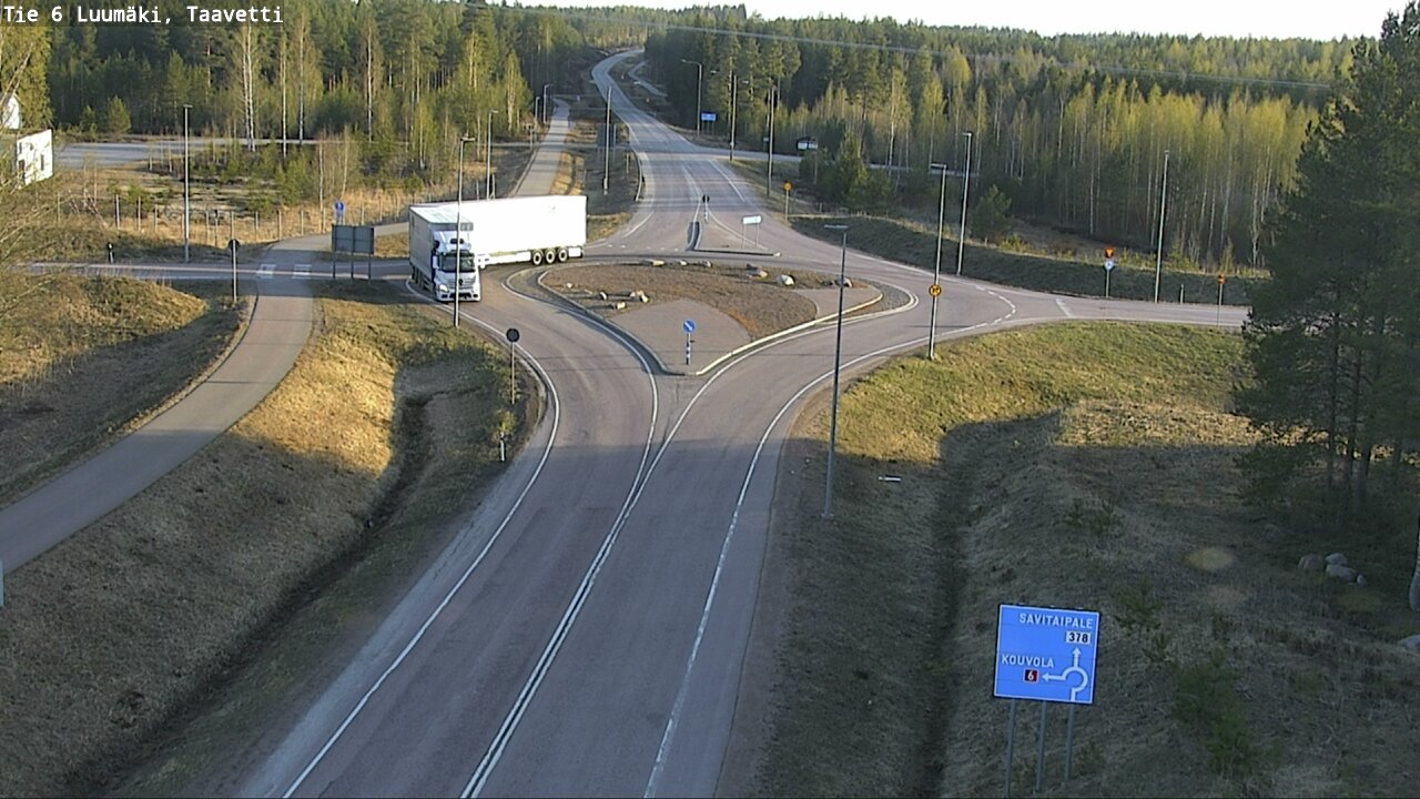 Kelikamerat Kuva Tie 6 Luumäki, Taavetti, Luumäki, Etelä-Karjala