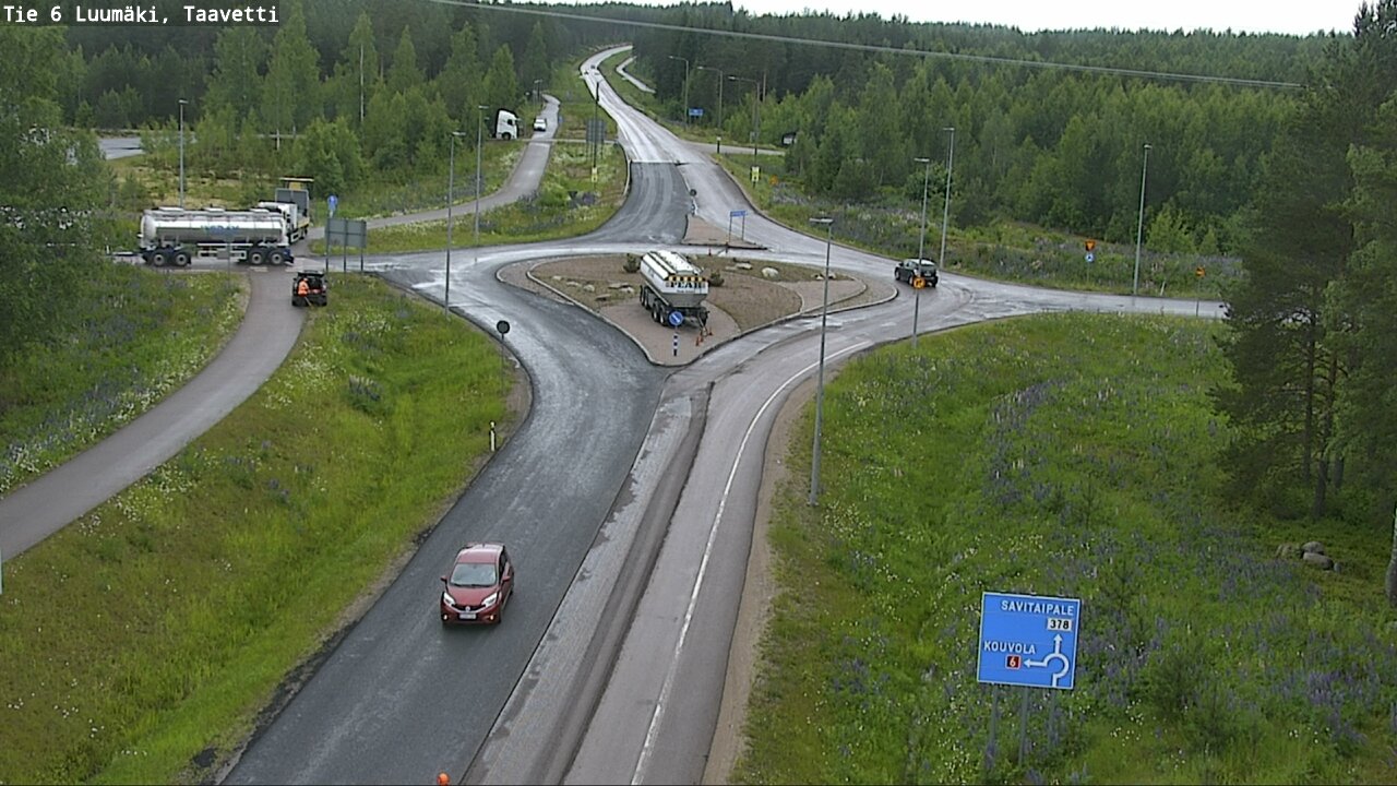 Kelikamerat Kuva Tie 6 Luumäki, Taavetti, Luumäki, Etelä-Karjala