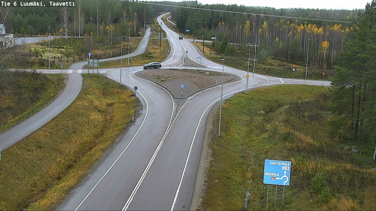 Kelikamerat Kuva Tie 6 Luumäki, Taavetti, Luumäki, Etelä-Karjala