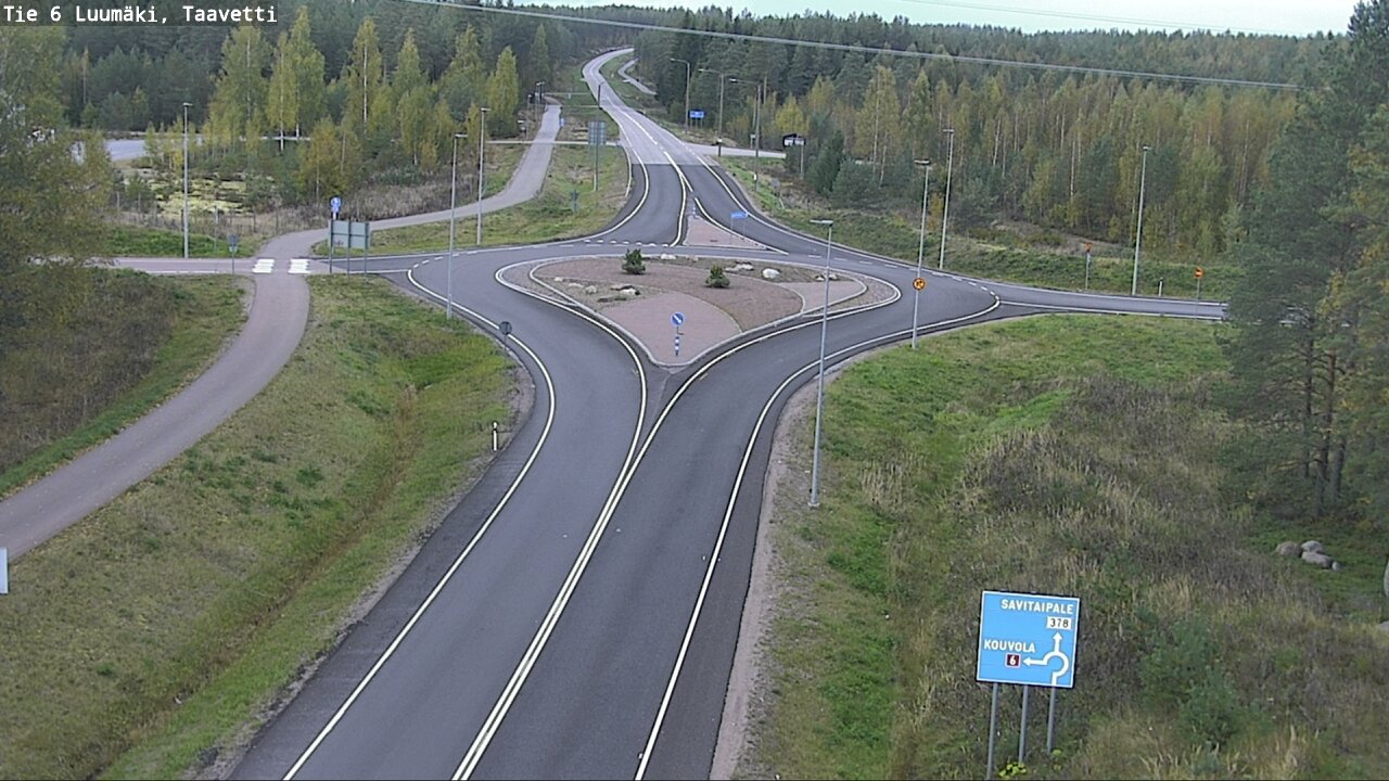 Kelikamerat Kuva Tie 6 Luumäki, Taavetti, Luumäki, Etelä-Karjala