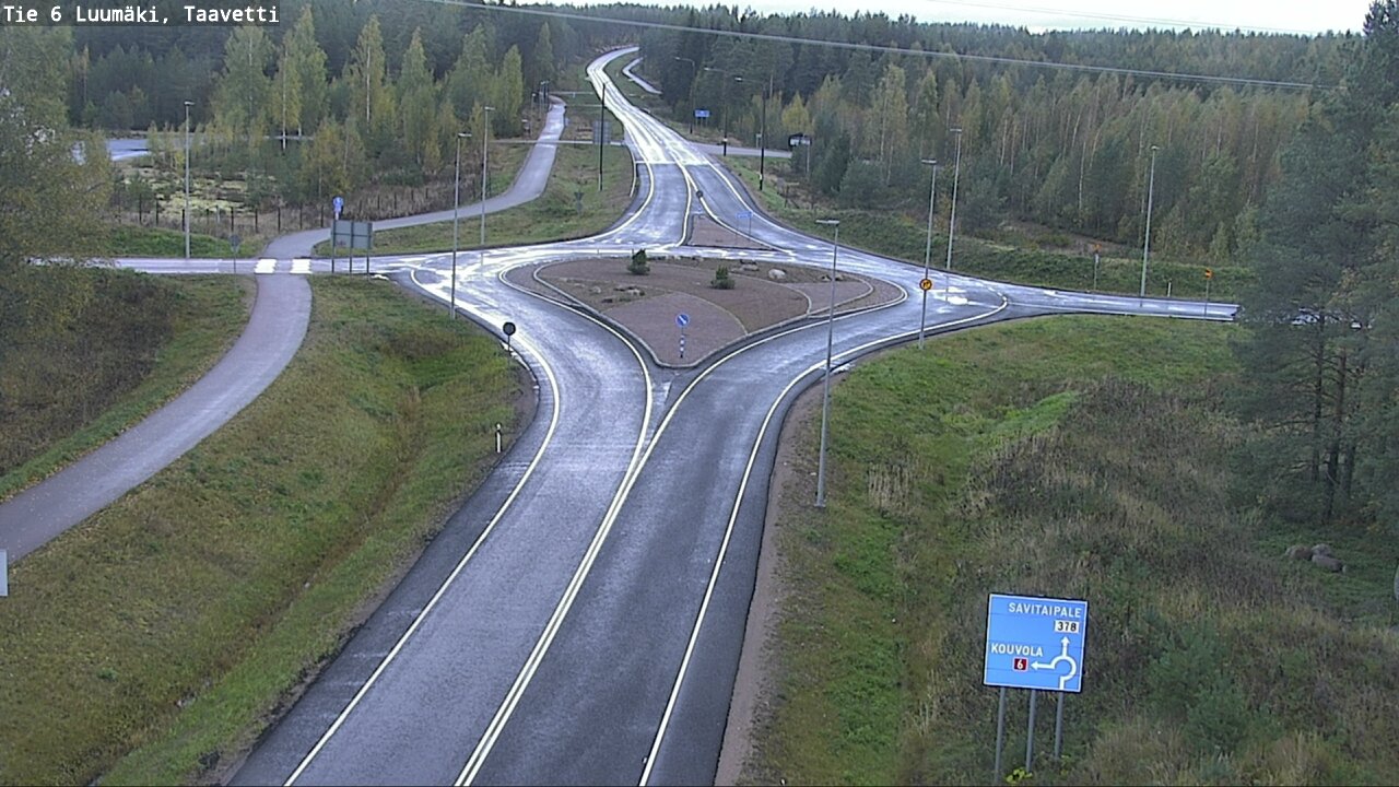 Weather Camera Image Road 6 Luumäki, Taavetti, Luumäki, Etelä-Karjala