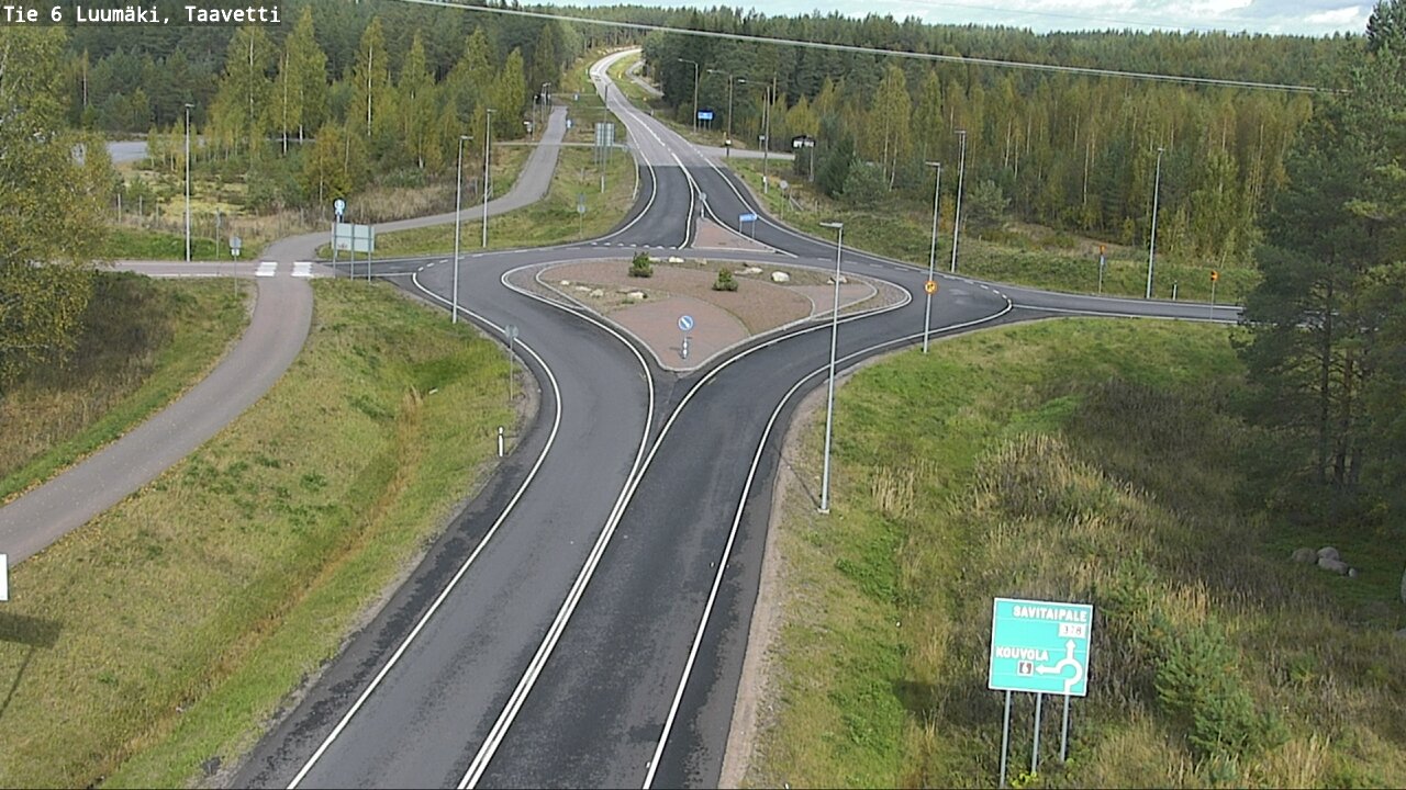 Kelikamerat Kuva Tie 6 Luumäki, Taavetti, Luumäki, Etelä-Karjala