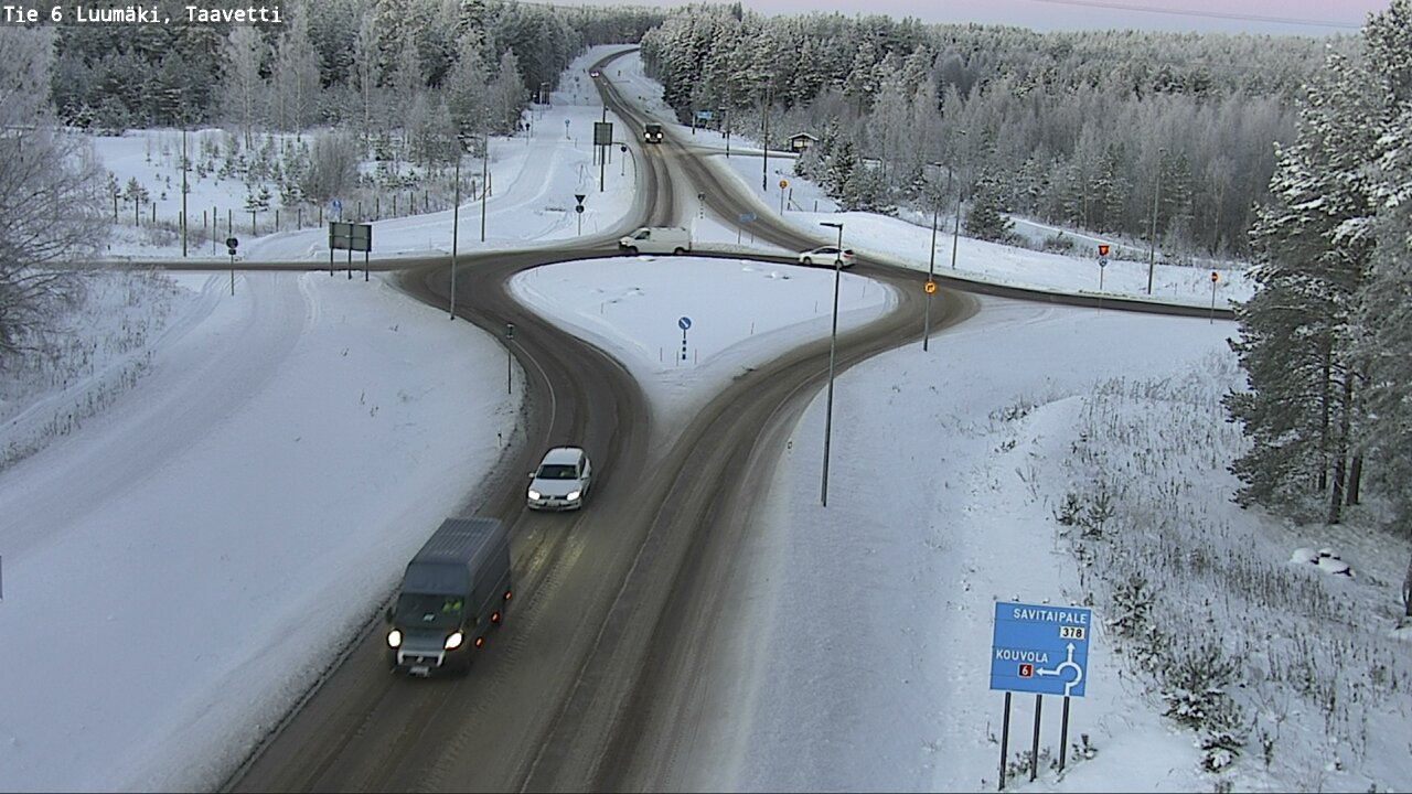 Kelikamerat Kuva Tie 6 Luumäki, Taavetti, Luumäki, Etelä-Karjala