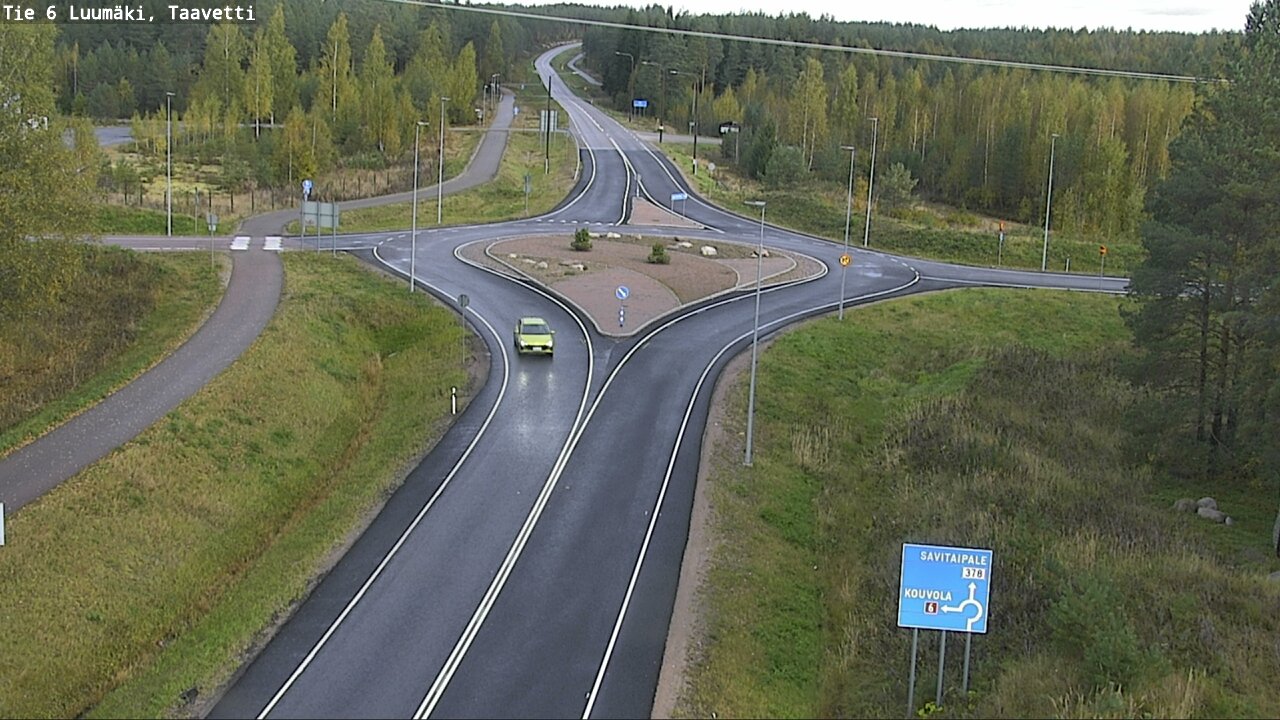 Weather Camera Image Road 6 Luumäki, Taavetti, Luumäki, Etelä-Karjala