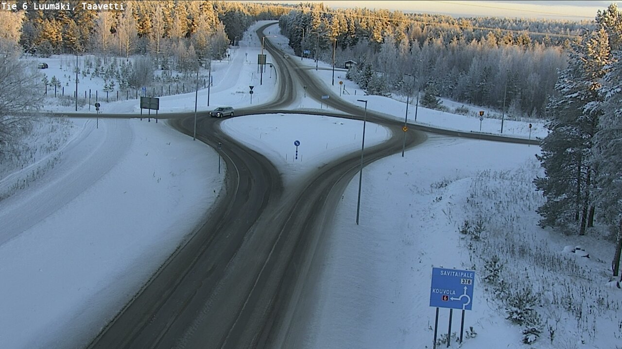 Kelikamerat Kuva Tie 6 Luumäki, Taavetti, Luumäki, Etelä-Karjala