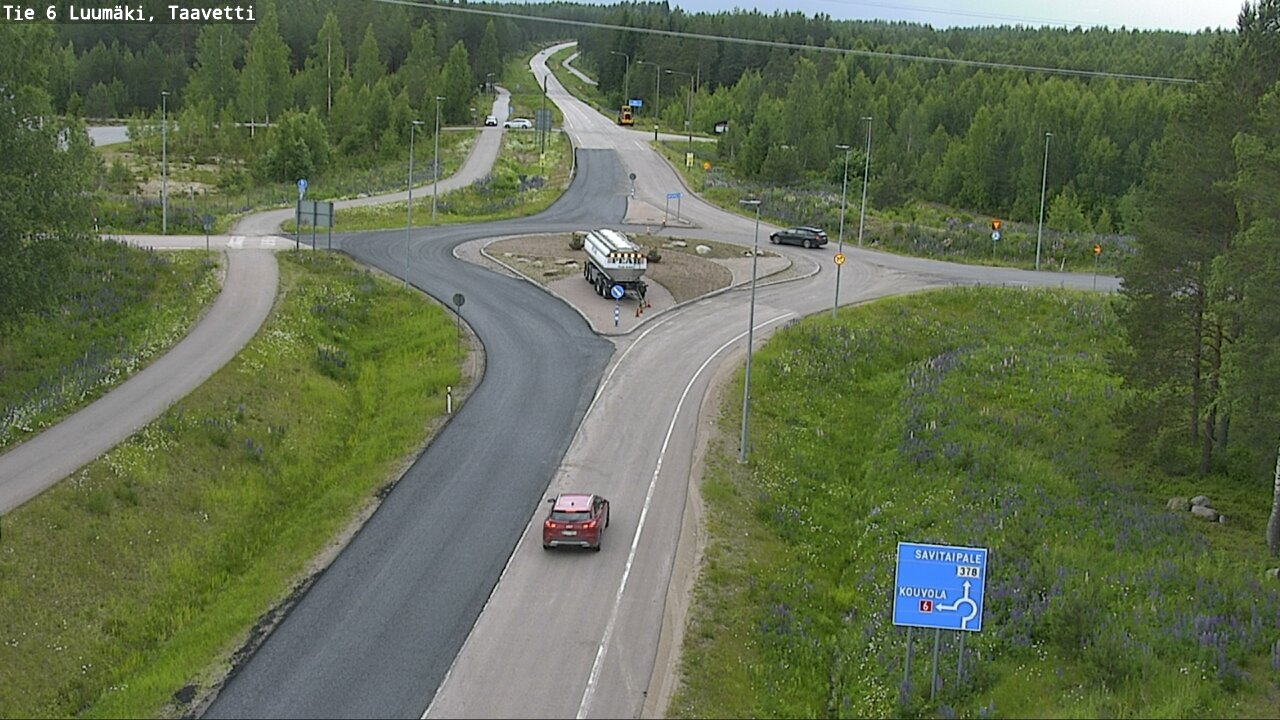 Kelikamerat Kuva Tie 6 Luumäki, Taavetti, Luumäki, Etelä-Karjala