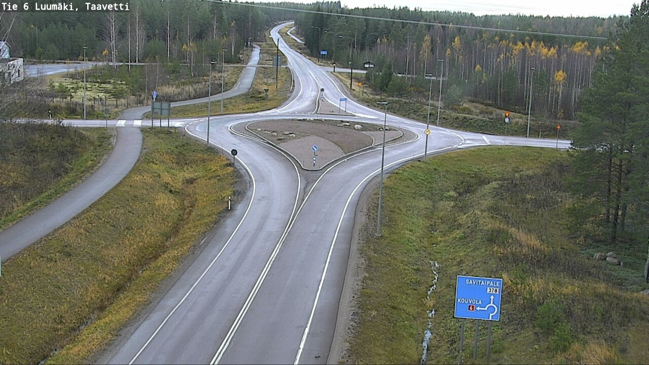 Kelikamerat Kuva Tie 6 Luumäki, Taavetti, Luumäki, Etelä-Karjala