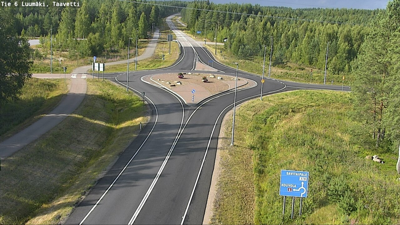 Kelikamerat Kuva Tie 6 Luumäki, Taavetti, Luumäki, Etelä-Karjala