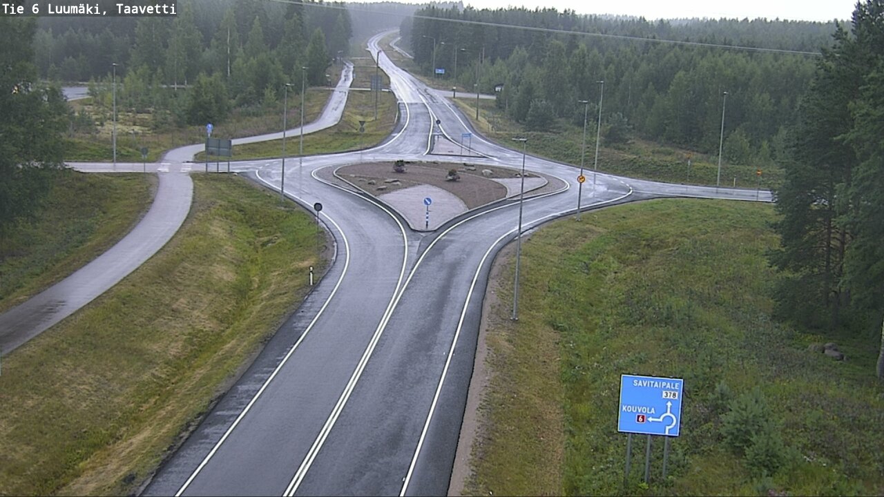 Kelikamerat Kuva Tie 6 Luumäki, Taavetti, Luumäki, Etelä-Karjala
