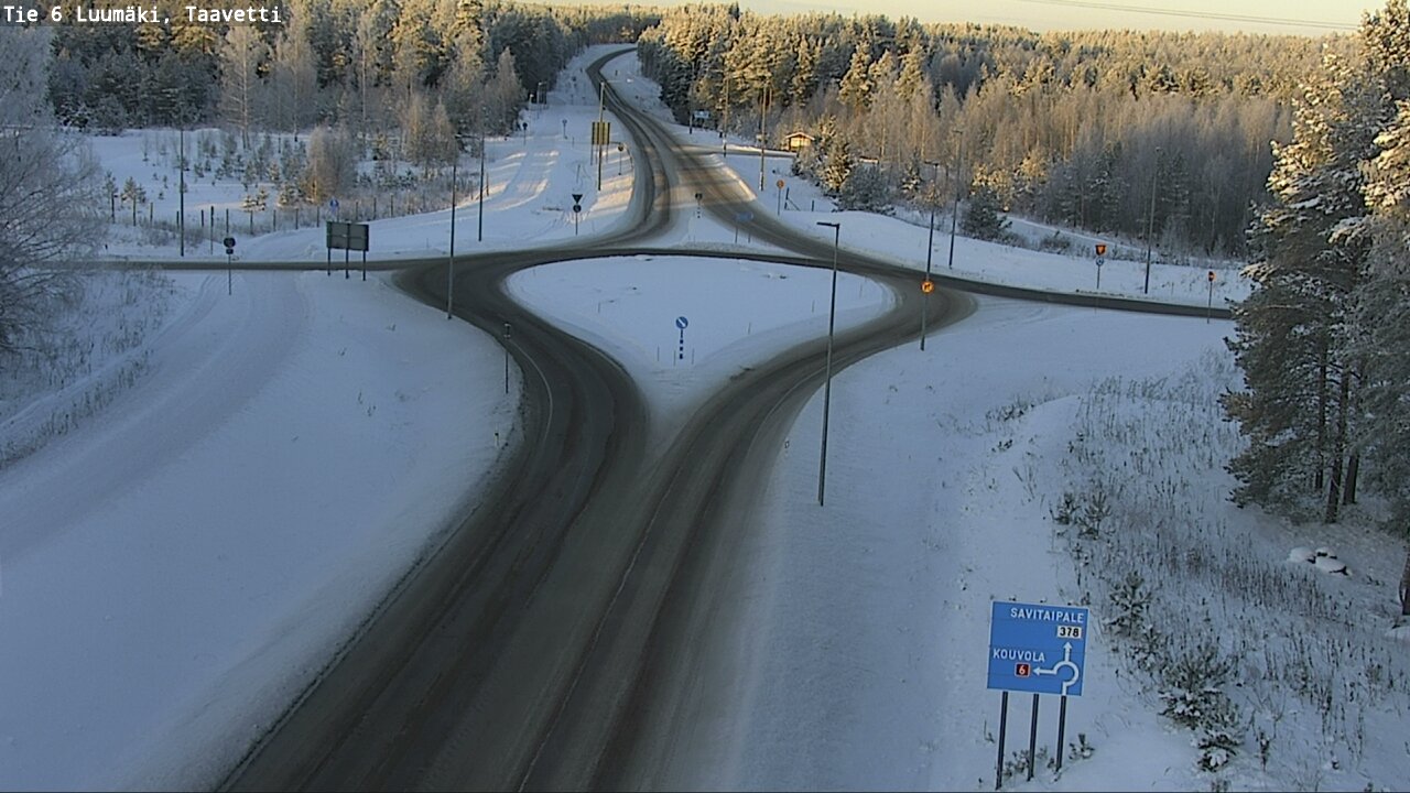 Kelikamerat Kuva Tie 6 Luumäki, Taavetti, Luumäki, Etelä-Karjala
