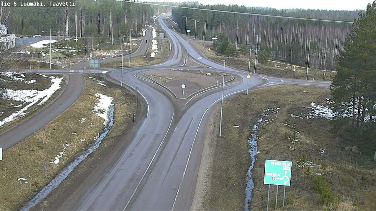 Weather Camera Image Väg 6 Luumäki, Taavetti, Luumäki, Etelä-Karjala