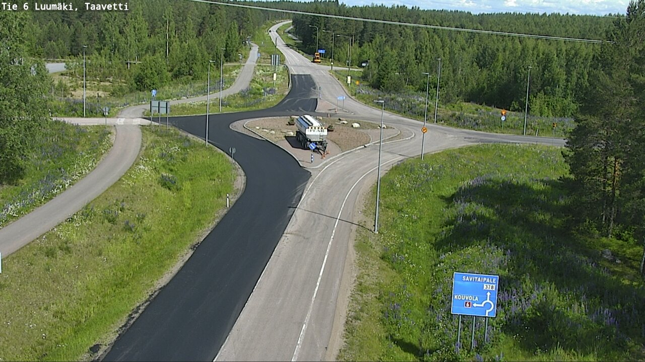 Kelikamerat Kuva Tie 6 Luumäki, Taavetti, Luumäki, Etelä-Karjala