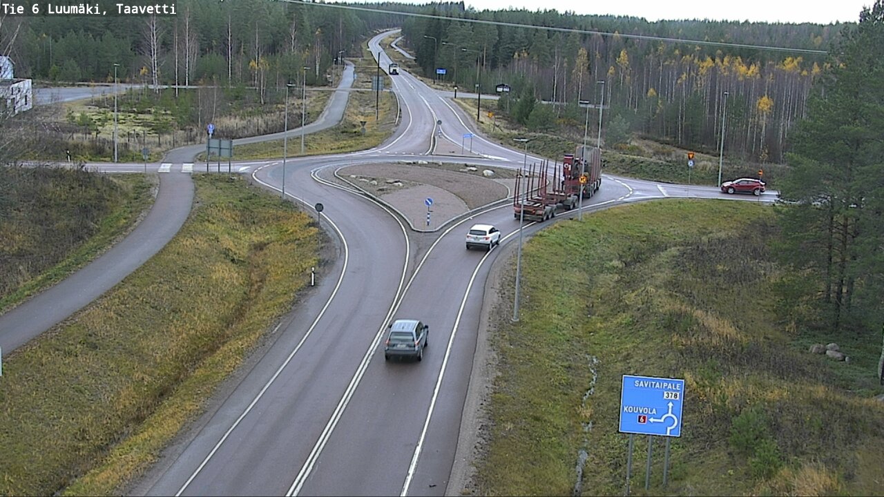 Kelikamerat Kuva Tie 6 Luumäki, Taavetti, Luumäki, Etelä-Karjala