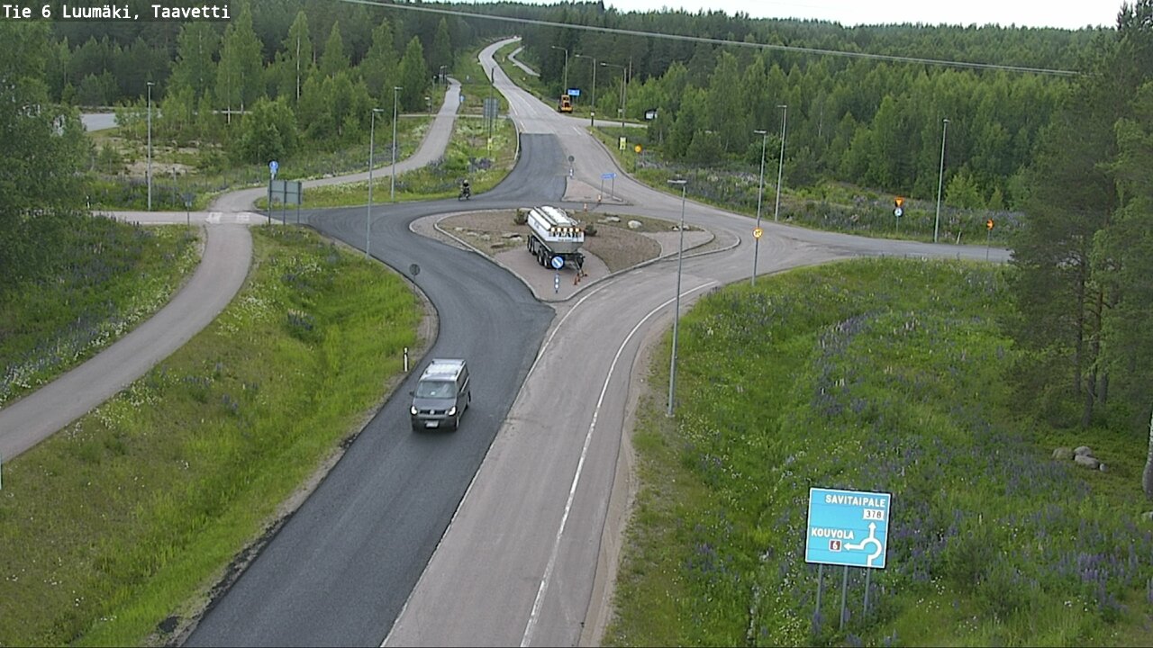 Kelikamerat Kuva Tie 6 Luumäki, Taavetti, Luumäki, Etelä-Karjala