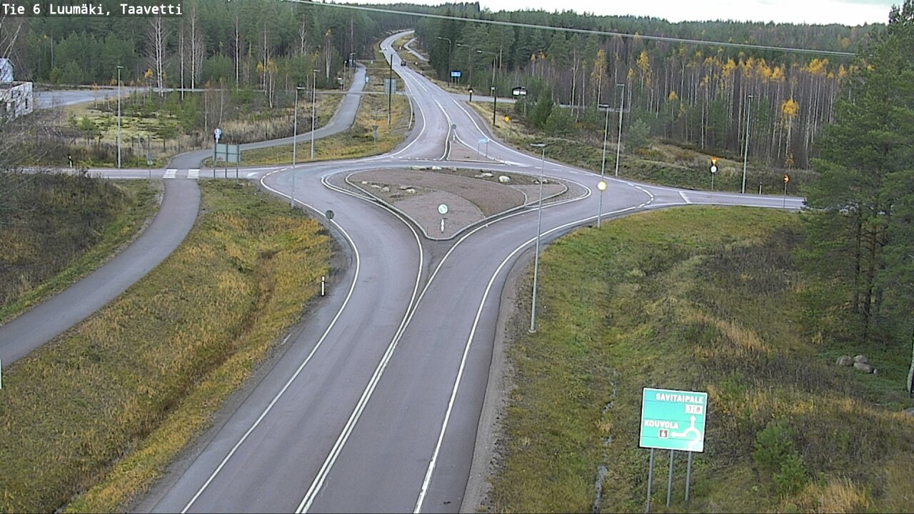 Kelikamerat Kuva Tie 6 Luumäki, Taavetti, Luumäki, Etelä-Karjala