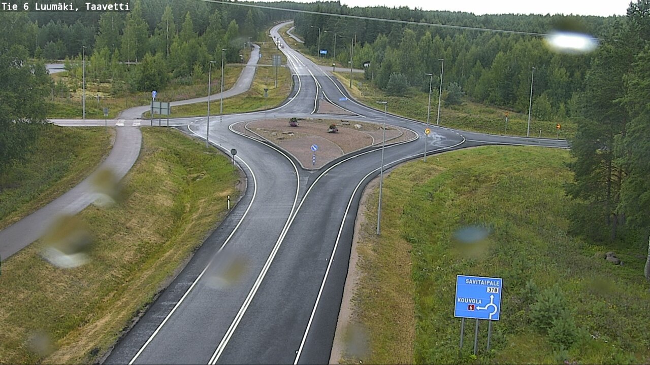 Kelikamerat Kuva Tie 6 Luumäki, Taavetti, Luumäki, Etelä-Karjala