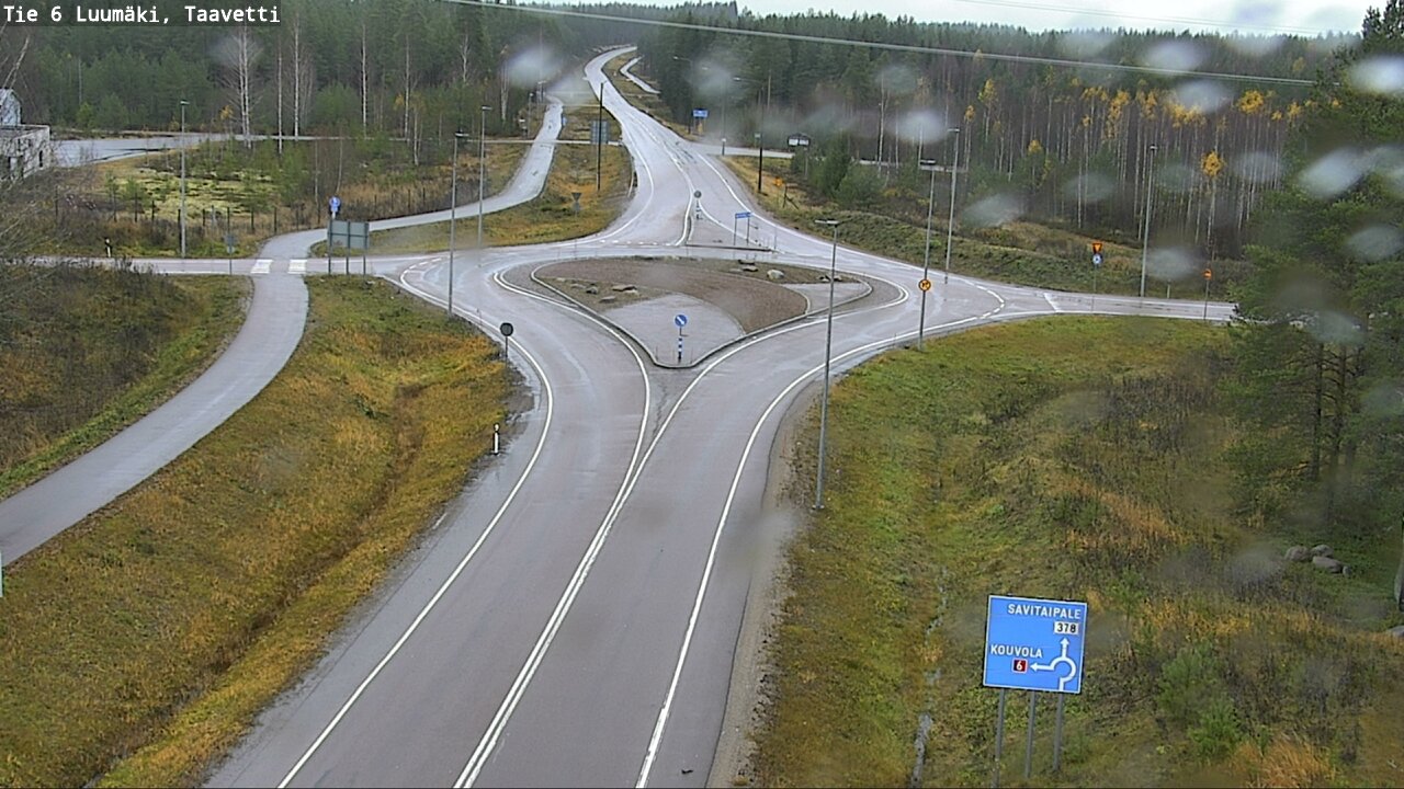 Weather Camera Image Road 6 Luumäki, Taavetti, Luumäki, Etelä-Karjala