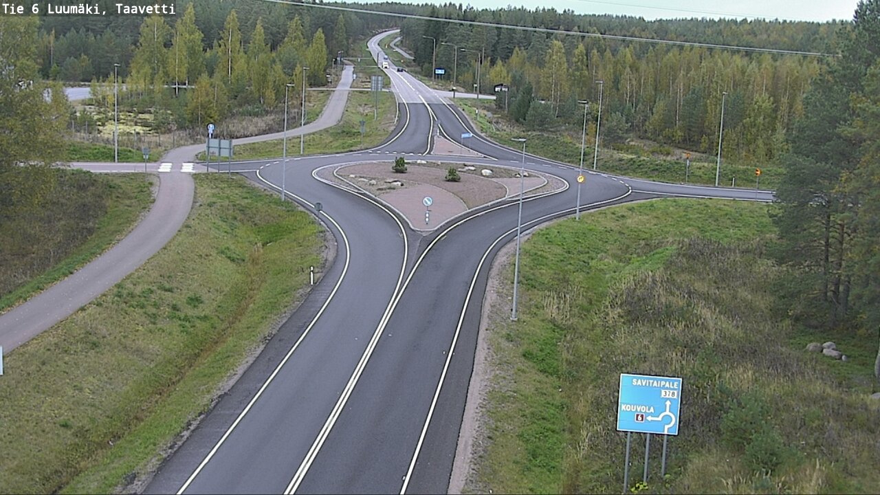 Kelikamerat Kuva Tie 6 Luumäki, Taavetti, Luumäki, Etelä-Karjala