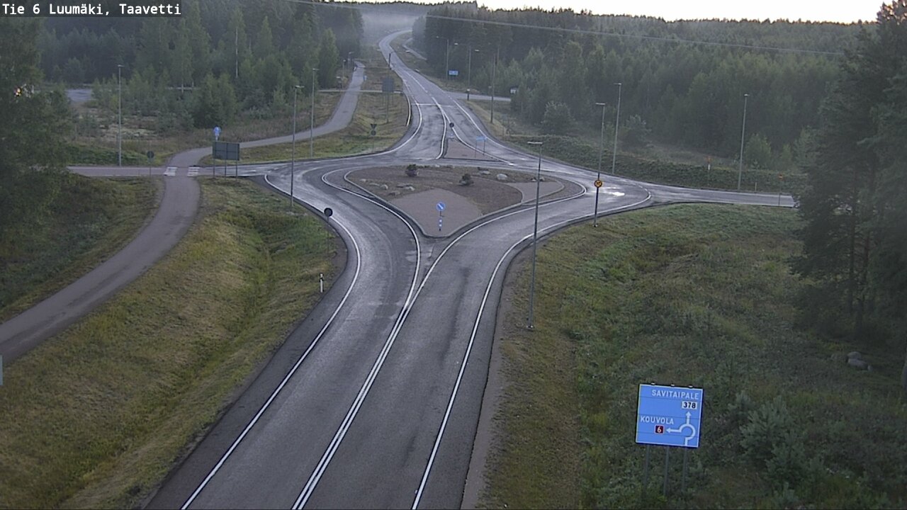 Kelikamerat Kuva Tie 6 Luumäki, Taavetti, Luumäki, Etelä-Karjala