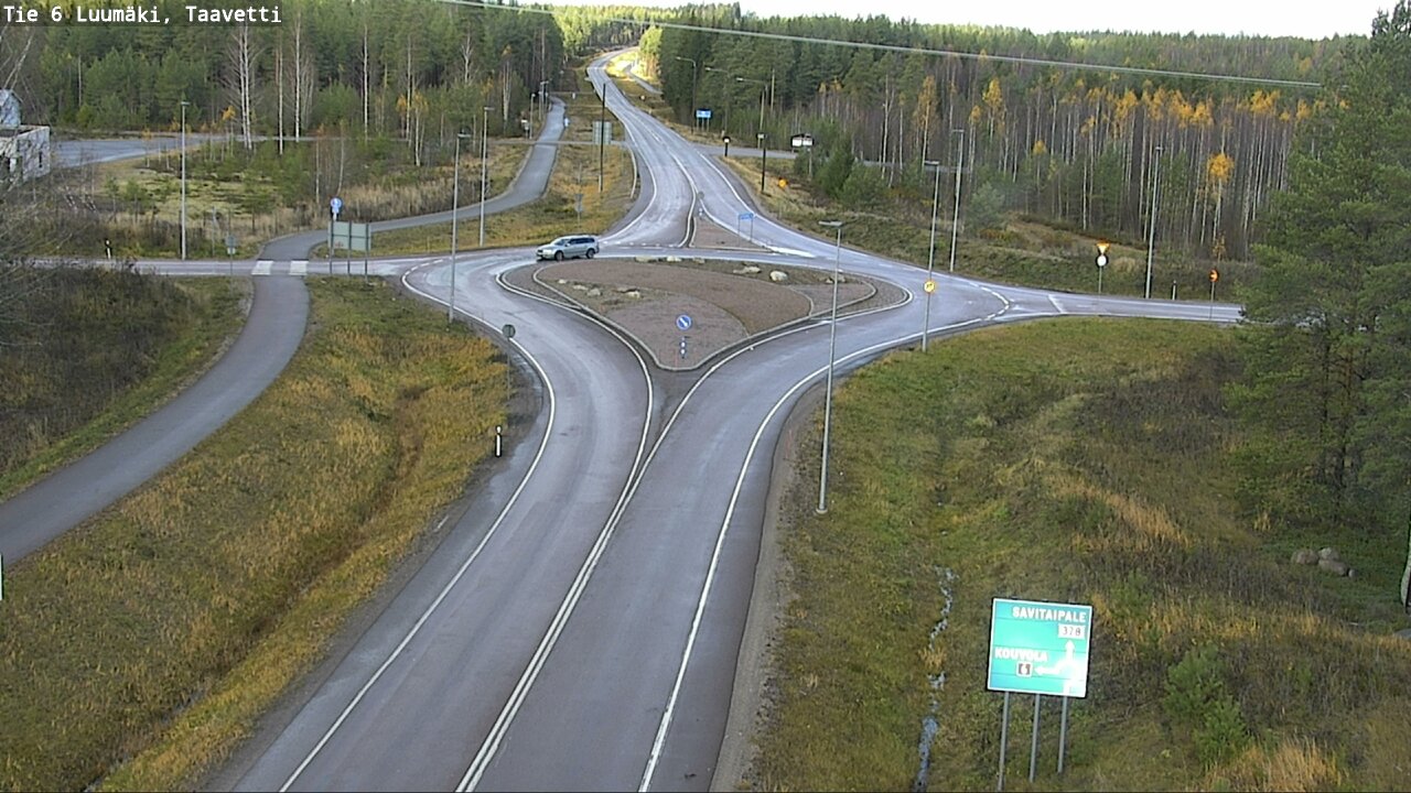 Kelikamerat Kuva Tie 6 Luumäki, Taavetti, Luumäki, Etelä-Karjala