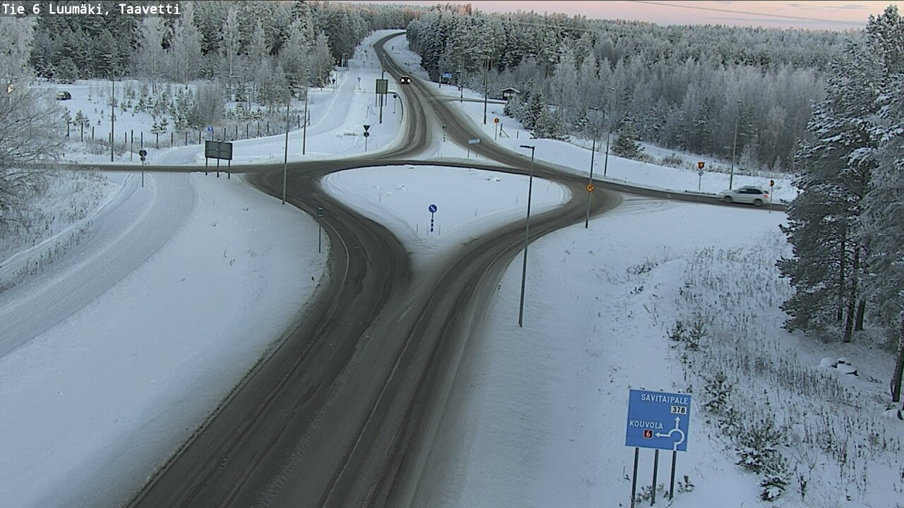 Kelikamerat Kuva Tie 6 Luumäki, Taavetti, Luumäki, Etelä-Karjala