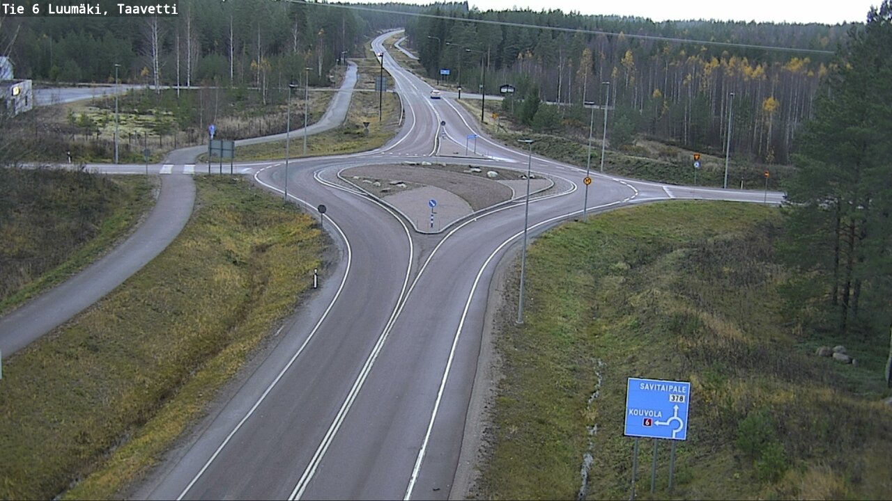 Kelikamerat Kuva Tie 6 Luumäki, Taavetti, Luumäki, Etelä-Karjala