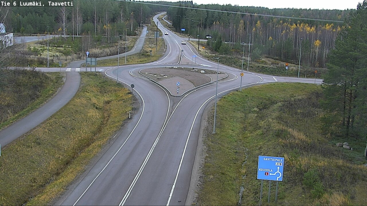 Kelikamerat Kuva Tie 6 Luumäki, Taavetti, Luumäki, Etelä-Karjala