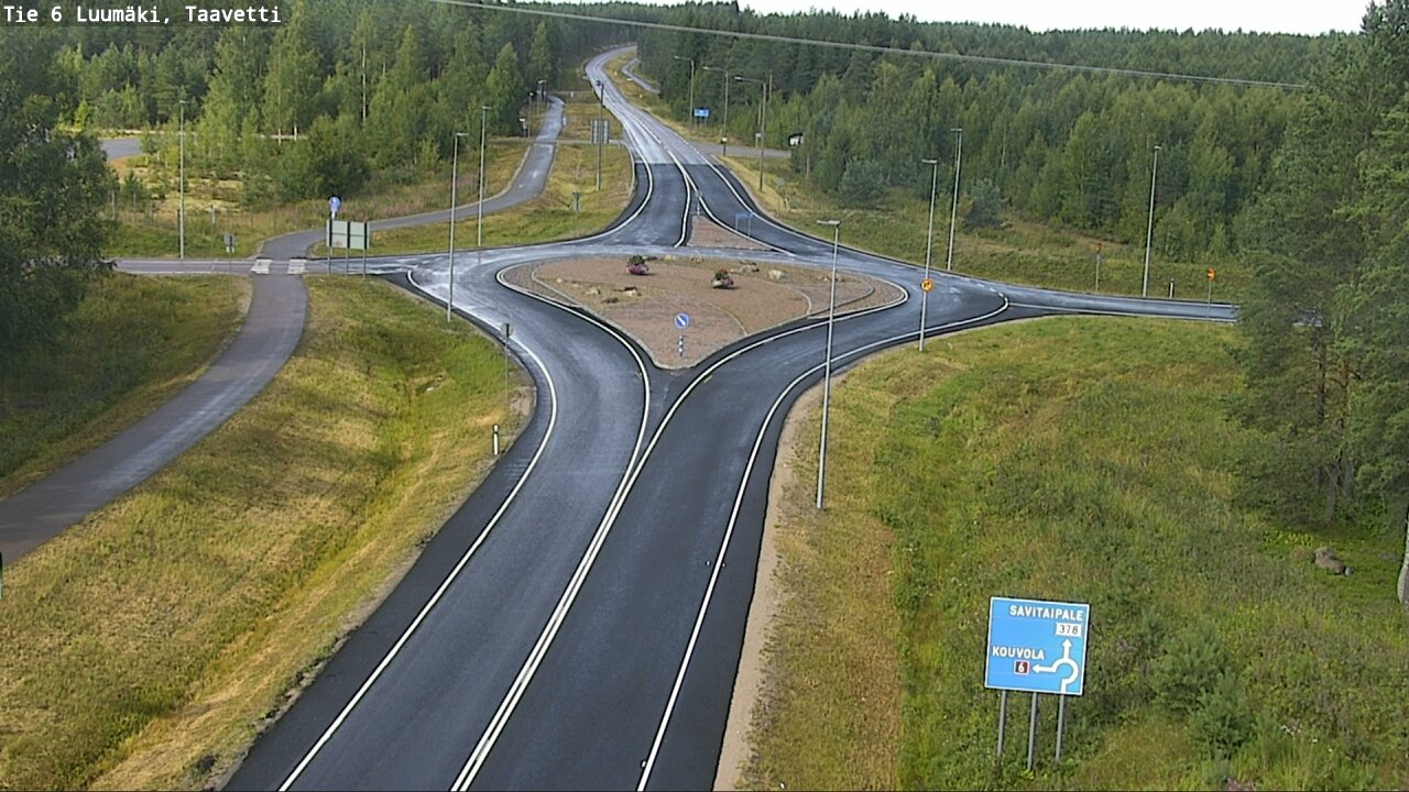 Kelikamerat Kuva Tie 6 Luumäki, Taavetti, Luumäki, Etelä-Karjala
