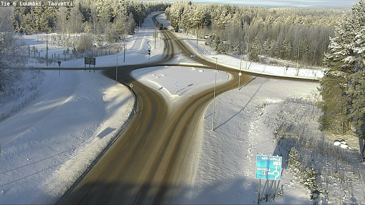 Kelikamerat Kuva Tie 6 Luumäki, Taavetti, Luumäki, Etelä-Karjala