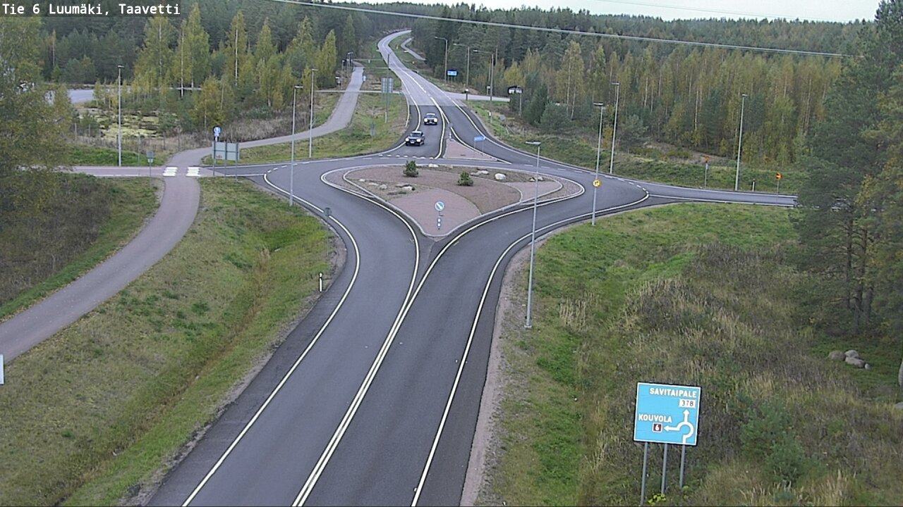 Kelikamerat Kuva Tie 6 Luumäki, Taavetti, Luumäki, Etelä-Karjala