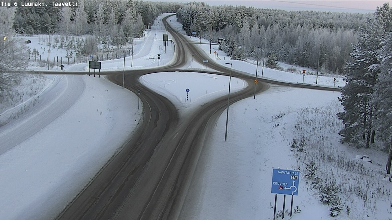 Kelikamerat Kuva Tie 6 Luumäki, Taavetti, Luumäki, Etelä-Karjala