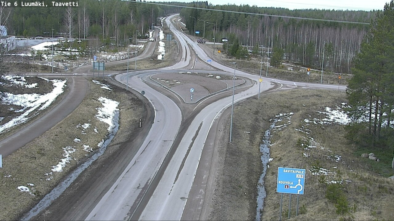 Kelikamerat Kuva Tie 6 Luumäki, Taavetti, Luumäki, Etelä-Karjala