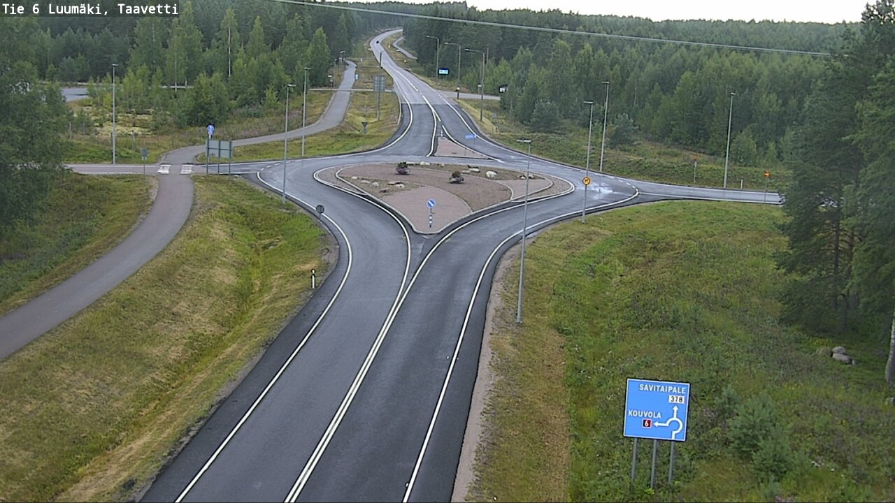 Kelikamerat Kuva Tie 6 Luumäki, Taavetti, Luumäki, Etelä-Karjala